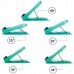 TOPHOUSE Adjustable Slant Board Ankle Incline Board and Calf Stretcher 5 Position Non-Slip Design Heavy Duty Plastic (330 lb Capacity) 11.8" X 9.8"